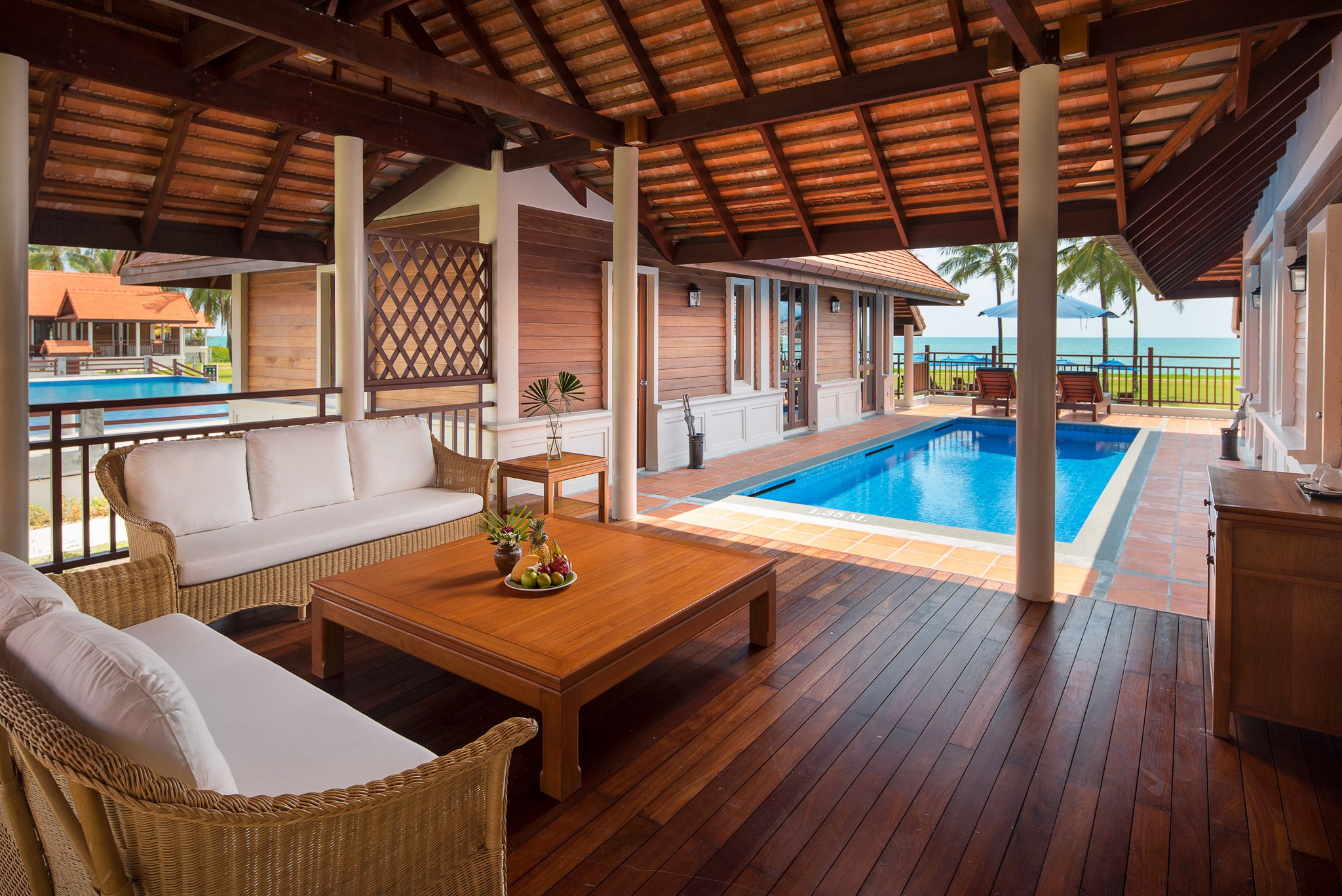 Two Bedroom Pool Villa Beachfront